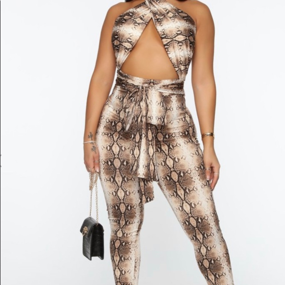 Snake Jumpsuit